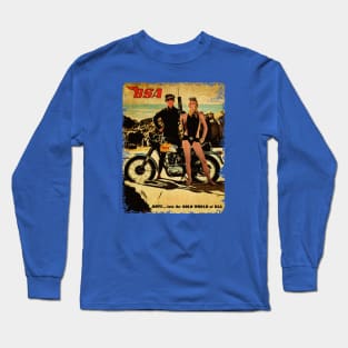 British motorcycle so vintage Long Sleeve T-Shirt